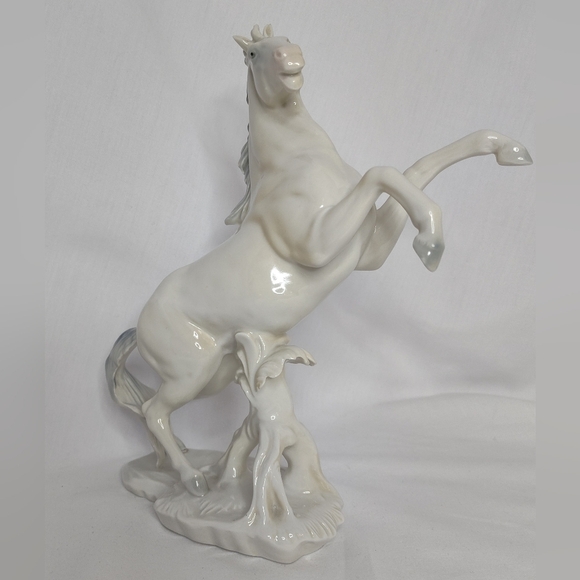 Karl Ens Other - Antique Karl Ens Volkstedt Germany “Startled Horse” PRISTINE, c1919